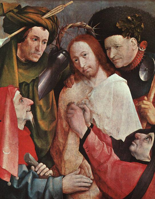 BOSCH, Hieronymus Christ Mocked gyjhk Sweden oil painting art